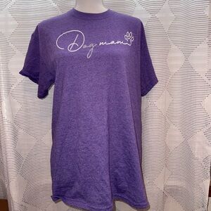 Purple 'Dog Mama' T-Shirt